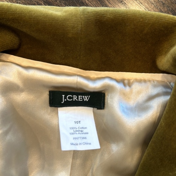 JCrew velvet jacket - Picture 2 of 5